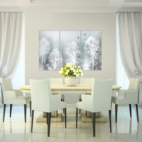 Wandbilder Wohnzimmer XXL Wald Moderne Bilder Abstrakt
